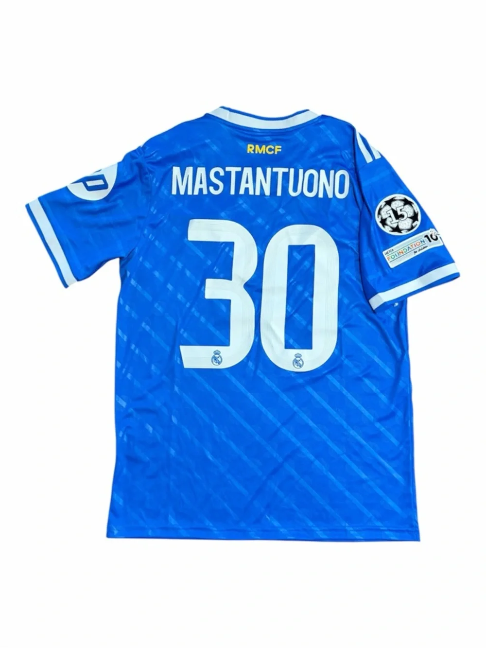 25/26 real madrid UCL third kit. Mastantuono soccer football jersey. New w tags
